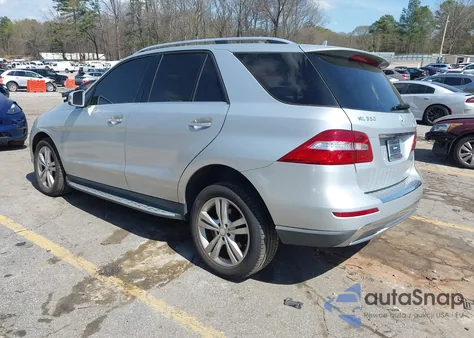 2014 Mercedes-Benz Ml 350 4Matic из США, поврежденный, VIN 4JGDA5HB1EA296208